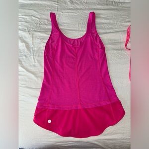 Lululemon Run: Mod Moves Singlet in Raspberry Glo